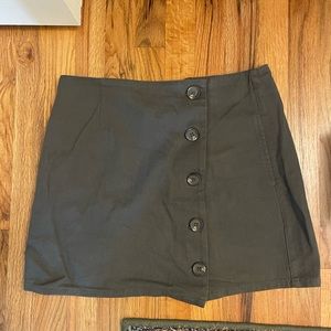 ARMY GREEN KHAKI SKIRT.